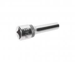 Головка торцевая 1/2" TORX E10 глубокая L=76мм JTC-47310