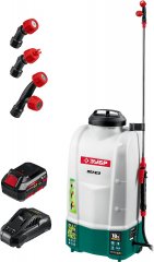 Аккумуляторный опрыскиватель ЗУБР 18 В, 4 А*ч, 15 л ОПЛ-15-41