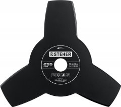 Нож для триммера STEHER TB-3 255 мм, 3T 75130