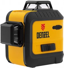 Лазерный уровень мультипризм. LXI 360-3 Green, 30 м, 520 нм, акк. Li 2800 mAh, резьба 1/4" Denzel 35079