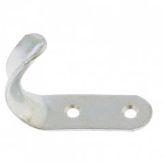 Крючок-вешалка №7, цинк, 10 шт, (Металлист) Россия 91598