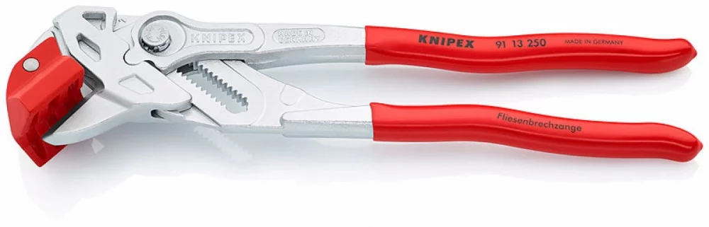 Кусачки для разламывания кафельной плитки хромированные 250 мм, KNIPEX, ( KN-9113250SB )