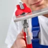 Кусачки для разламывания кафельной плитки хромированные 250 мм, KNIPEX, ( KN-9113250SB )