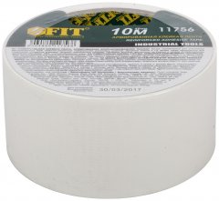 Лента клейкая универсальная армированная "Ductape", белая, 48 мм х 10 м FIT 11756