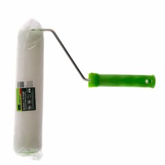 Валик "Искусственный мех" с ручкой, 250 мм,ворс 15 мм, D 48 мм, D ручки 6 мм, полиэстер Сибртех 80114