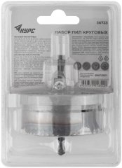 Пилы круговые с каленым зубом 1", 26 - 63 мм КУРС 36723