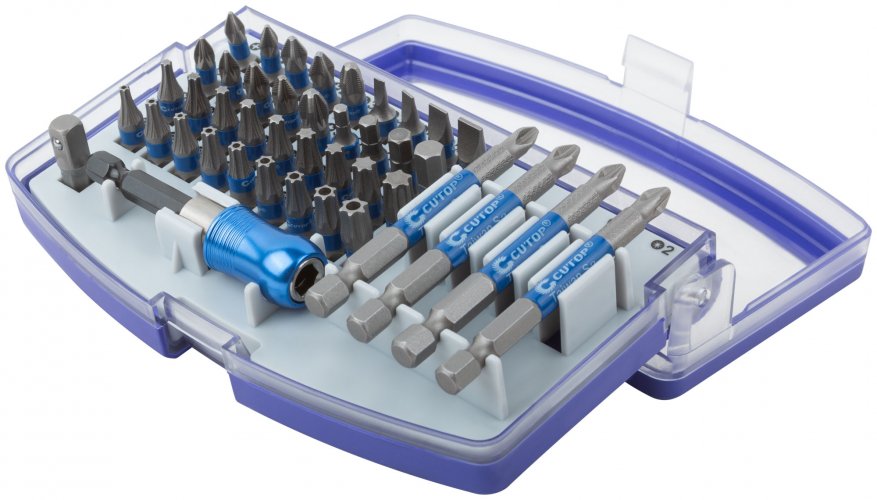 Набор бит в пластиковом боксе "Монтажный", 42 предмета CUTOP 83-869