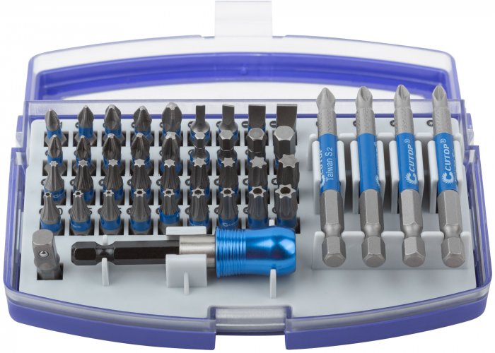 Набор бит в пластиковом боксе "Монтажный", 42 предмета CUTOP 83-869