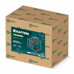 RL600 G, 600 м, зеленый, ротационный лазерный нивелир (34600) KRAFTOOL 34600_z02