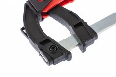 Струбцина реечная быстрозажимная, пластиковый корпус рычажно-храповой механизм, 200 х 90 х 290 мм, штанга 5 х 20 мм Matrix 20736