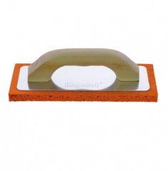 Терка штукатурная с мягкой губкой, 10х24 см, дерев.ручка, KAPRIOL, ( 23047 )