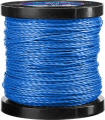 Леска для триммера Профессионал износостойкая (3.0 мм; 230 м; витой квадрат) ЗУБР 71035-3.0