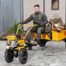 Мотоблок DPT-170S, 7 л.с., ремен.сцеп, фрез 3х4, ШОМ, передачи 2В/1Н Denzel