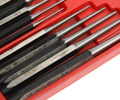 Набор зубил и выколоток 16 предметов в кейсе JTC-7113