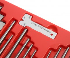 Набор зубил и выколоток 16 предметов в кейсе JTC-7113