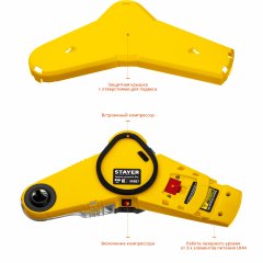 Уровень с приспособлением для сверления STAYER Drill Assistant 34987