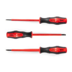 Отвертка диэлектрическая PZ-FL1х80 серия ПРОФИ КВТ 79778
