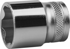 Головка торцевая INDUSTRIE QUALITAT (22 мм; 1/2"; Cr-V) KRAFTOOL 27805-22_z01