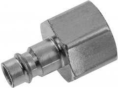 Ниппель универсальный быстросъемный ("папа"), внутренняя резьба 1/2, 2 шт, Stels 57068