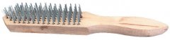 Щетка пятирядная металлическая с деревянной ручкой Sparta 748245