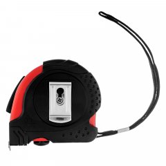 Рулетка Status Magnet fixation,5 м х 19 мм,обрезиненный корпус,зацеп с магнитом Matrix 31023