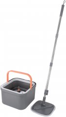 Набор для уборки: швабра c наcадками и ведро c системой отжима MASTER COLOR 30-9610