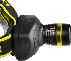 Налобный светодиодный фонарь, регулируемый фокус, 3Вт, 140Лм, 3 режима, 3ААА STAYER PROFESSIONAL 56566