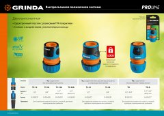 Соединитель универсальный быстросъёмный PROLine TU 1/2"-3/4" GRINDA 8-426225_z02