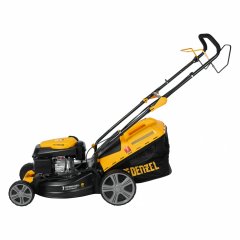 Газонокосилка бензиновая GLD-460SP, 146 куб.см, ширина 46 см, привод 7 уровней, травосборник 50 л Denzel 58803