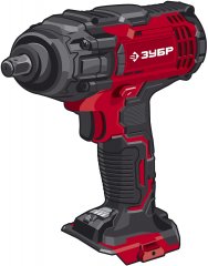 Ударный гайковерт ЗУБР 18 В, без АКБ, в коробке ГУЛ-410