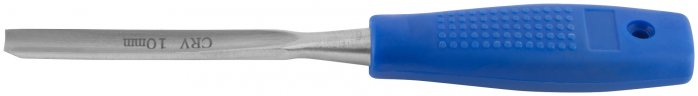 Стамеска CrV полукруглая с пластиковой ручкой 10 мм FIT 43142