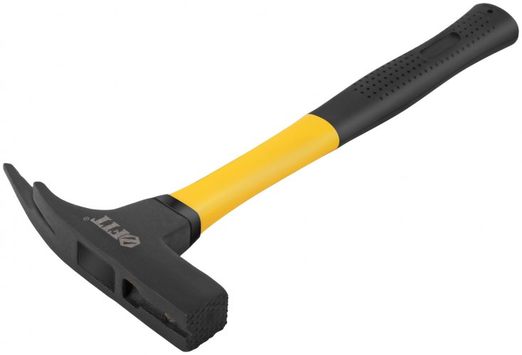 Молоток кровельщика, фиберглассовая усиленная ручка 600 гр. FIT 44520