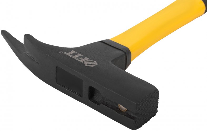 Молоток кровельщика, фиберглассовая усиленная ручка 600 гр. FIT 44520