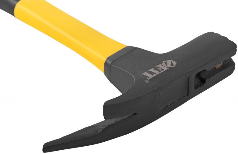 Молоток кровельщика, фиберглассовая усиленная ручка 600 гр. FIT 44520