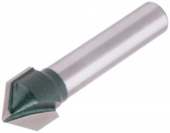 Фреза пазовая V-образная DxHxL=12х12х47,7 мм FIT 3603-081212
