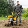 Мотоблок DPT-370S, 7 л.с., ремен.сцеп, фрез 3х4, ШОМ, передачи 3В/1Н Denzel