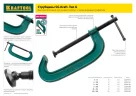 Струбцина KRAFTOOL Extrem G-200 G-образная, 8"/200 мм 32229-200