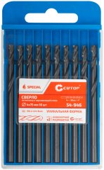 Сверло по металлу, HSS-G, 4 х 75/38 мм (10 шт) CUTOP 54-946