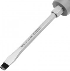 Отвертка SL6.5 x 100 мм, S2, трехкомпонентная рукоятка Gross 12116