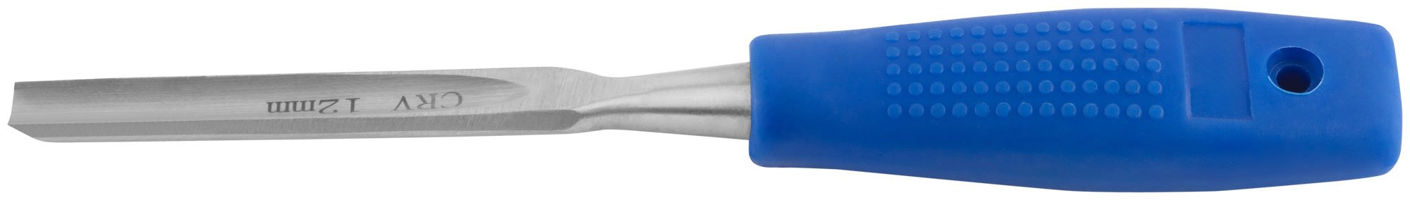 Стамеска CrV полукруглая с пластиковой ручкой 12 мм FIT 43143