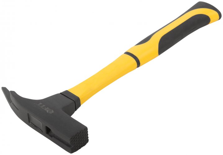 Молоток кровельщика, фиберглассовая усиленная ручка 600 гр. FIT 44522