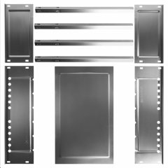 Мангал с ребрами жесткости 500 х 300 х 500 мм, Россия Camping Palisad 69547