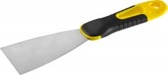 Шпатель с профилированным нержавеющим полотном и 2к ручкой 60мм STAYER PROFESSIONAL 10045-06