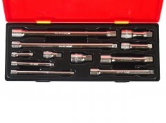 Набор удлинителей 1/4",3/8",1/2" 11 предметов в кейсе JTC-K1111