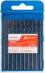 Сверло по металлу, HSS-G, 4,2 х 75/38 мм (10 шт) CUTOP 54-947