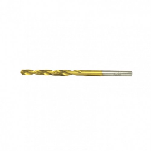 Сверло по металлу, 3.8 мм, HSS, нитридтитановое покрытие, цилиндрический хвостовик Matrix 717380