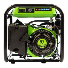 Генератор бензиновый БС-1200, 1 кВт, 230 В, четырехтактный, 5.5 л, ручной стартер Сибртех 94541