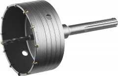 Коронка с державкой по бетону ЗУБР Профессионал 125 мм, SDS-Max 2918-125
