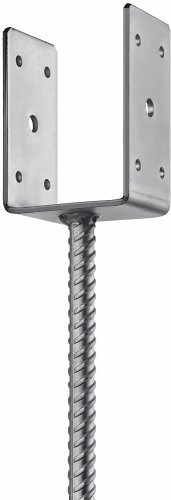 U-образное основание столба ЗУБР ОС-U 81x120x60 мм 310286-080