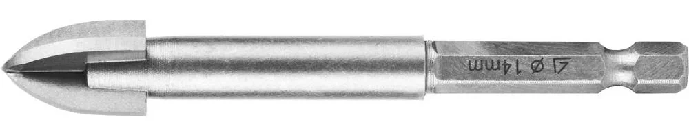 Сверло по керамике и стеклу, 14 мм, STAYER PROFESSIONAL 2985-14_z01